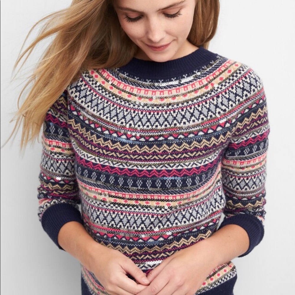 Women’s Gap Limited Edition Fair Isle Sweater